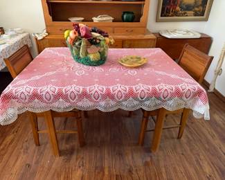 table and chairs