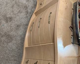 blonde dresser