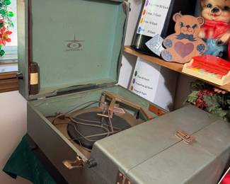 vintage record player