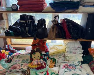 purses, linens