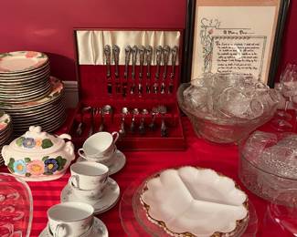 Vintage stainless flatware 