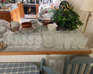 Diamond Pt glassware 