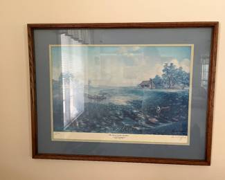 Signed print 