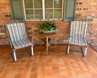 Bounce back iron chairs 
