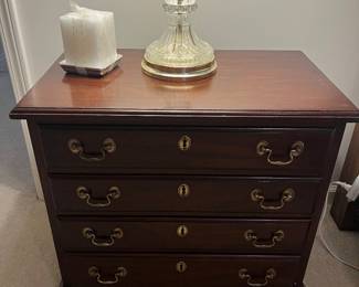 Mahogany chest