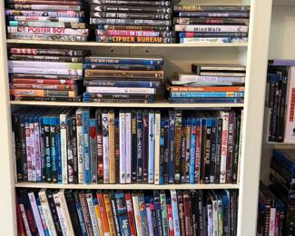 Huge selection of DVD’s, Blue Ray & VHS movies