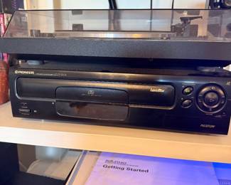 Pioneer laser disc working and tested