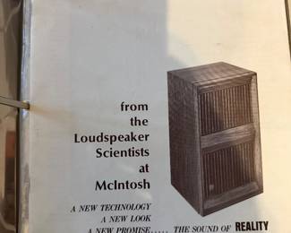 Instruction manual for speakers original owner