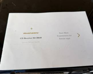 Marantz cd receiver model M-CR610
