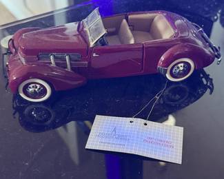 Franklin mint precision model die cast cars