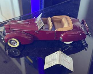 Franklin mint precision model die cast cars