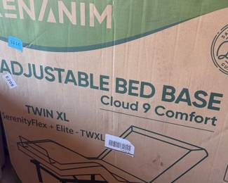 RENANIM adjustable bed base new in box