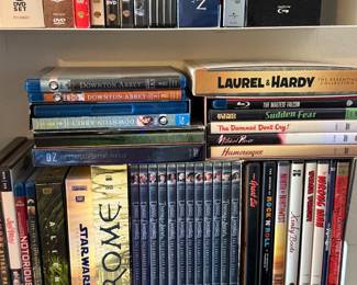 Huge selection of DVD’s, Blue Ray & VHS movies