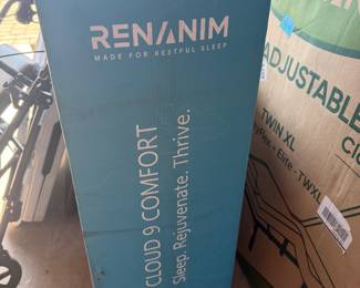Renanim 12” twin xl mattress new in box
