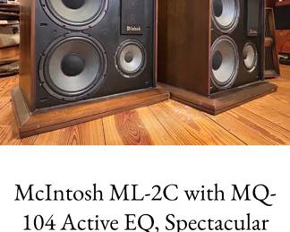 Comps on speakers !! Sold price