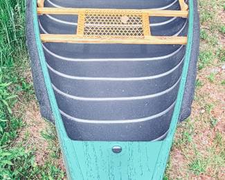 Radisson Aluminum Canoe - stored inside