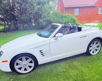 2006 Chrysler Crossfire Limited Convertible 22,656 miles, two owners, zero accidents clean title
