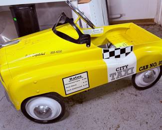 Pedal Car - city taxi 