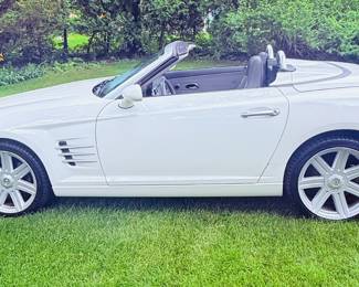 2006 Chrysler Crossfire Limited Convertible 22,656 miles, two owners, zero accidents clean title