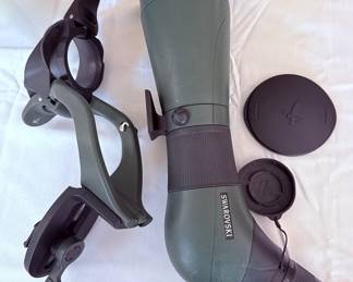 Swarovski Spotting Scope ATS 80 with 20-60x Zoom Eyepiece and DCB-A Digiscoping Bracket 