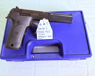 Smith & Wesson 422 .22cal handgun with case 