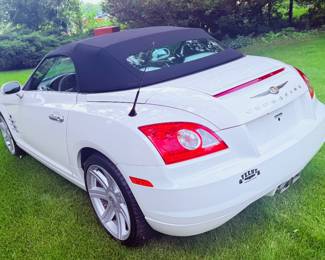 2006 Chrysler Crossfire Limited Convertible 22,656 miles, two owners, zero accidents clean title