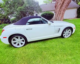 2006 Chrysler Crossfire Limited Convertible 22,656 miles, two owners, zero accidents clean title