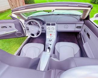 2006 Chrysler Crossfire Limited Convertible 22,656 miles, two owners, zero accidents clean title