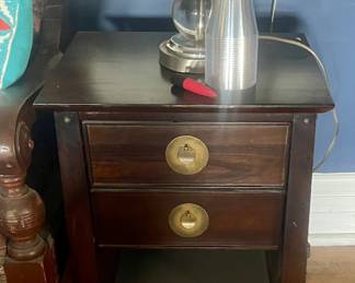 Small side nightstand.