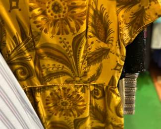 gold dress
