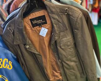 leather wilson's jacket