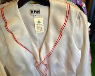 white blouse