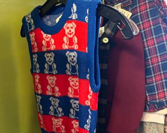 Baby Sweater Vest with Bears
