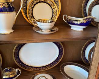 Kenilworth Colbalt blue Ansley.  Made in England 