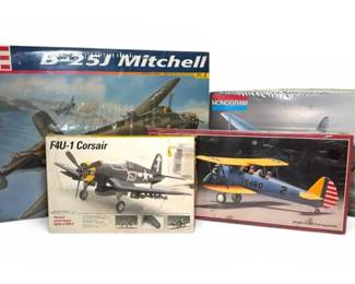 Sealed Model Plane Kits Revell, Monogram, Lindberg, Testors