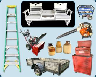 Garden & Toolshop Treasures | PICKUP: Wednesday, July 15th in Hillsboro, OH