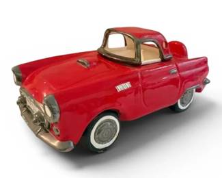 Ford Thunderbird Ceramic Cookie Jar
