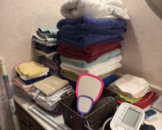 Towels and Medical supplies