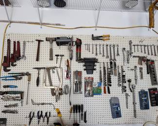 Another wall of tools