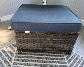 Pair Outside ottoman