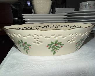 Lenox Christmas bowl