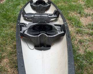 Closeup of inside boat