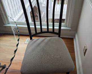 Metal kitchen chair