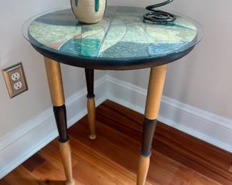 Interesting small decorative table