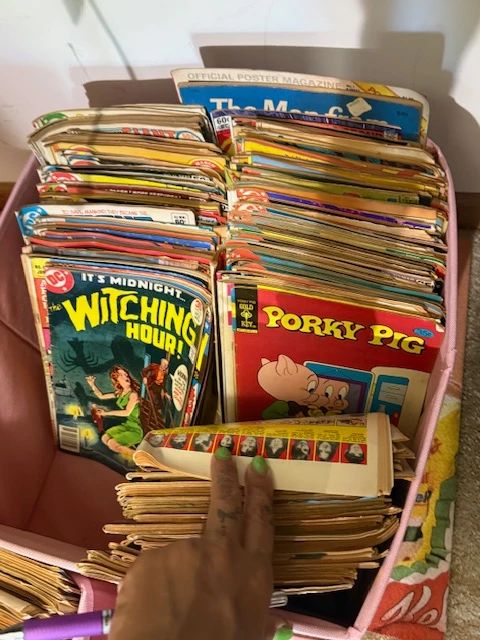 Tons of comic books