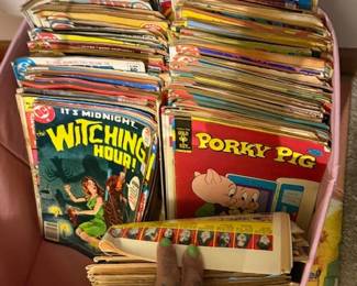 Tons of comic books