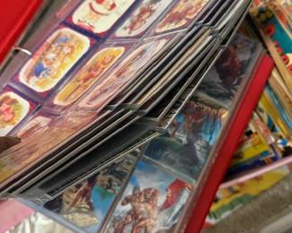old trading cards