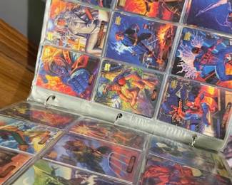 books full of trading cards