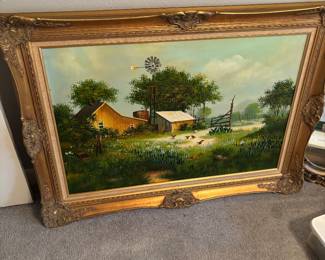 Beautiful canvas painted picture