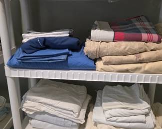towels, blankets